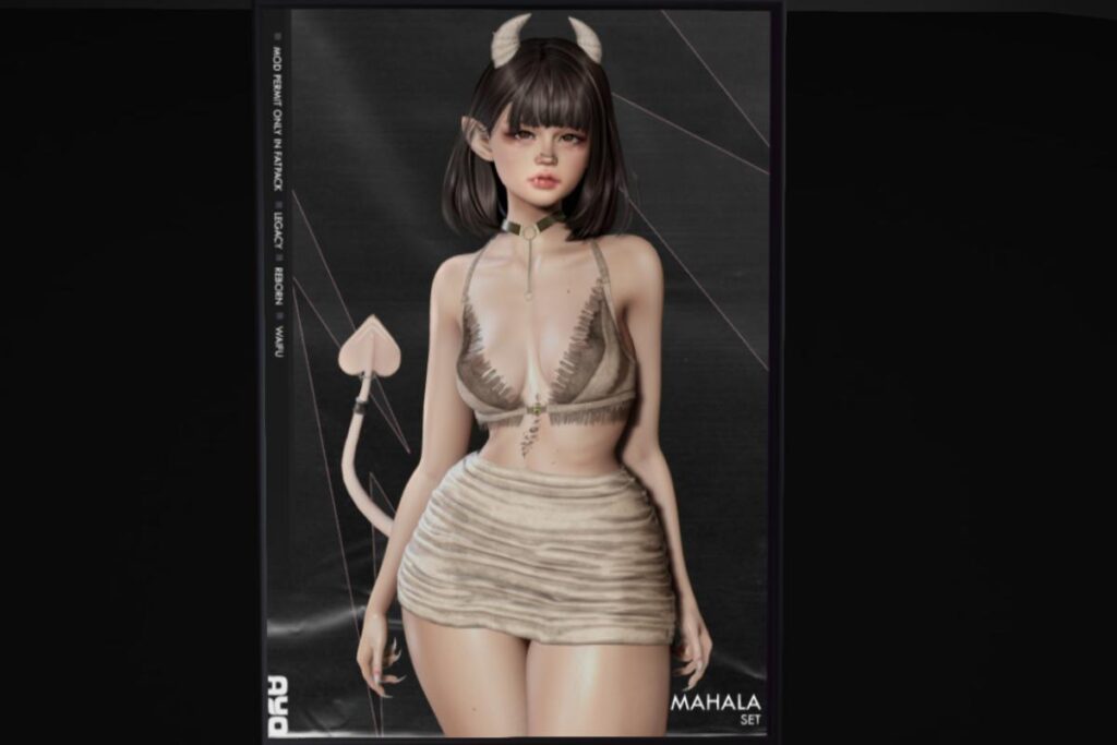 Mahala Set - Legacy/Reborn/+mods, L$250 each/L$599-L$899 each FP/L$1500 MP