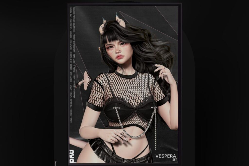 Vespera Set - Legacy/Reborn/+mods, L$200 each/L$899 each/L$1500 MP