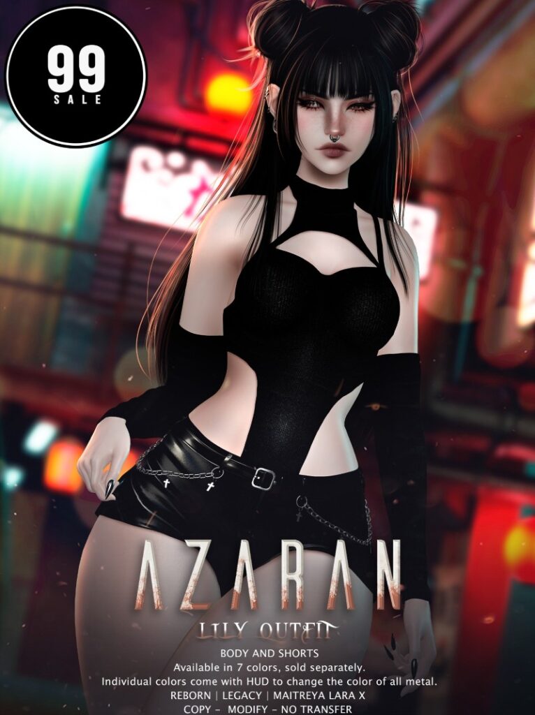Lily Outfit - Legacy/MaitreyaX/Reborn	<a href="https://maps.secondlife.com/secondlife/Hell%20Fire/65/94/651" target="_blank">Teleport</a>