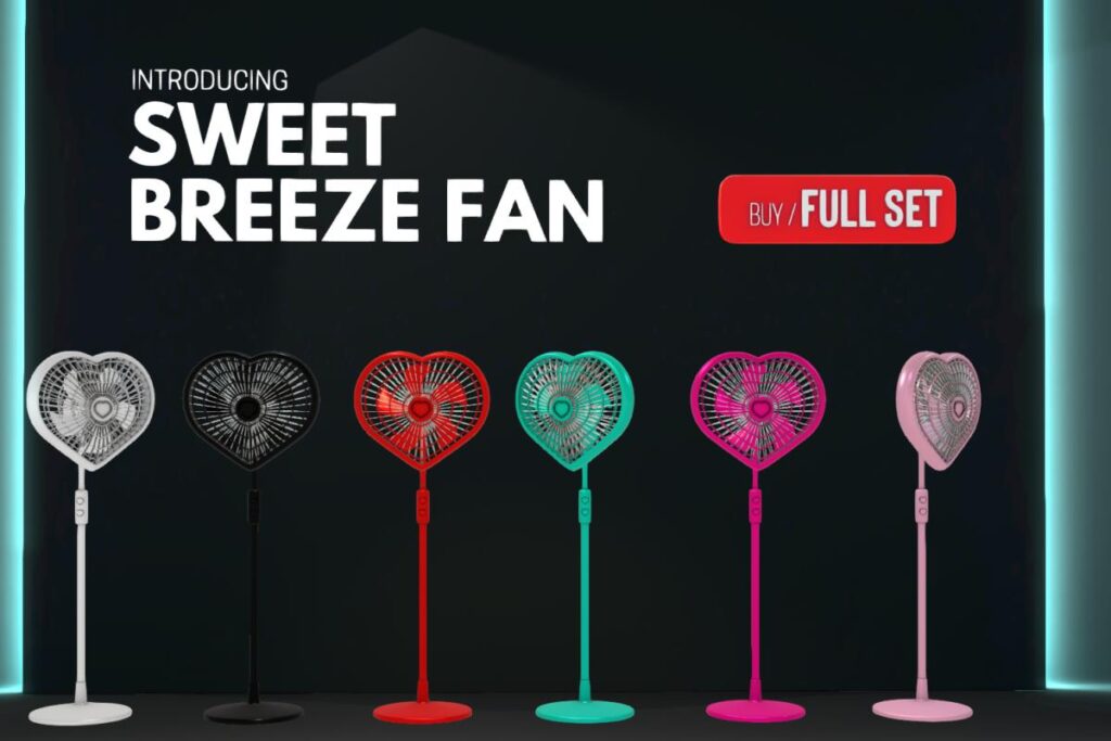 Sweet Breeze Fan, L$349