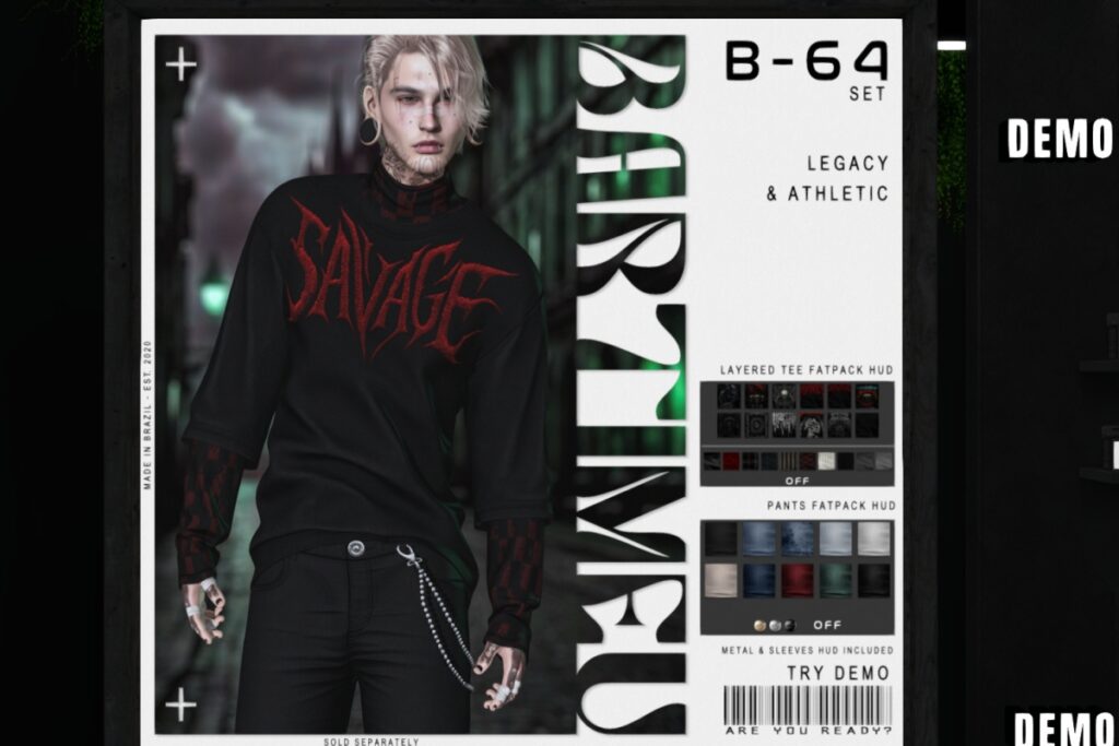 B-64 Set - Legacy/+mods, L$350 each/L$2000 each FP/L$4000 MP