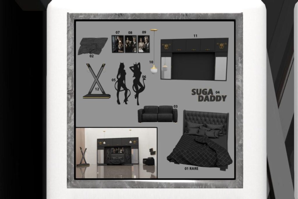 Elite Soverign Room, L$59 per play/L$1990 FP