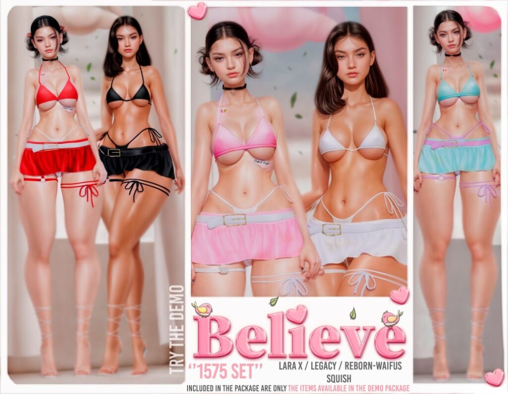 1575 Set - Legacy/MaitreyaX/Reborn/+mods	<a href="http://maps.secondlife.com/secondlife/Bliss%20Kingdom/65/111/1501" target="_blank">Teleport</a>