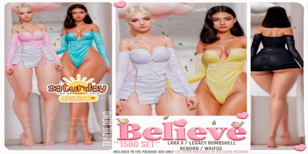 1580 Set - Legacy/MaitreyaX/Reborn/+mods	<a href="http://maps.secondlife.com/secondlife/Bliss%20Kingdom/65/111/1501" target="_blank">Teleport</a>