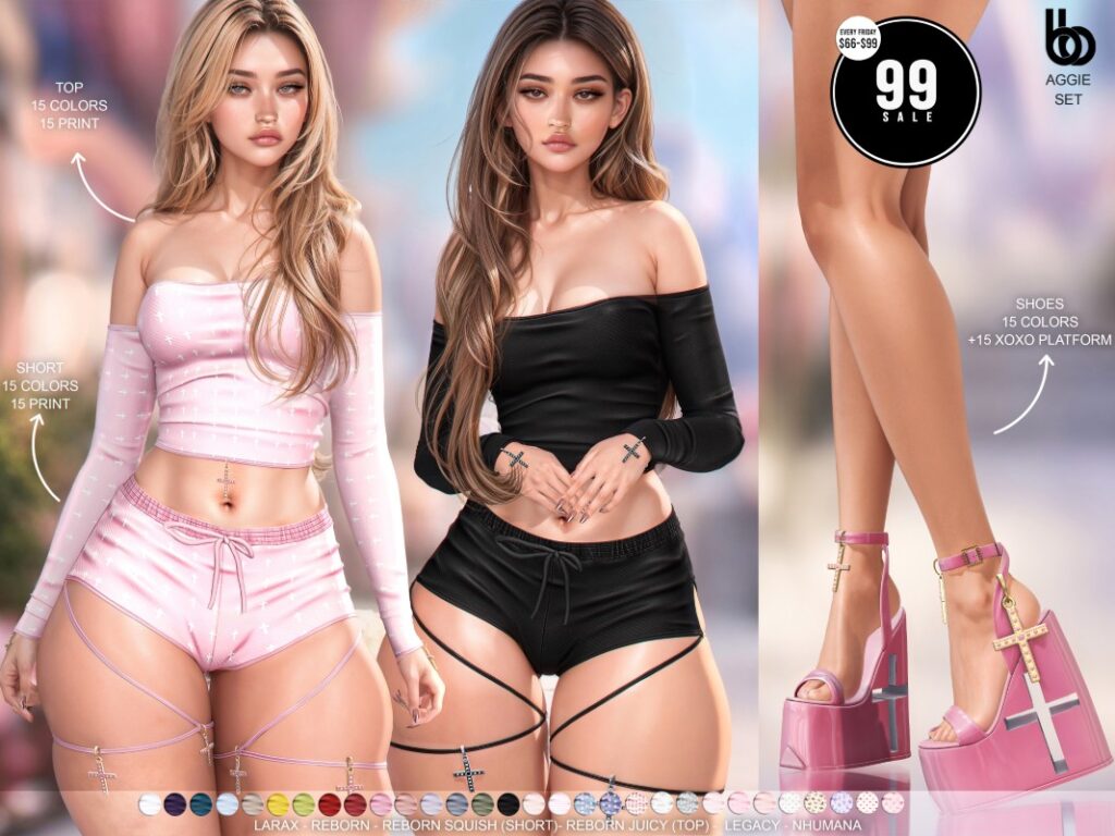 Aggie Set - Legacy/MaitreyaX/Nhumana/Reborn/+mods	<a href="http://maps.secondlife.com/secondlife/Spiritual%20Reboot/109/197/1766" target="_blank">Teleport</a>