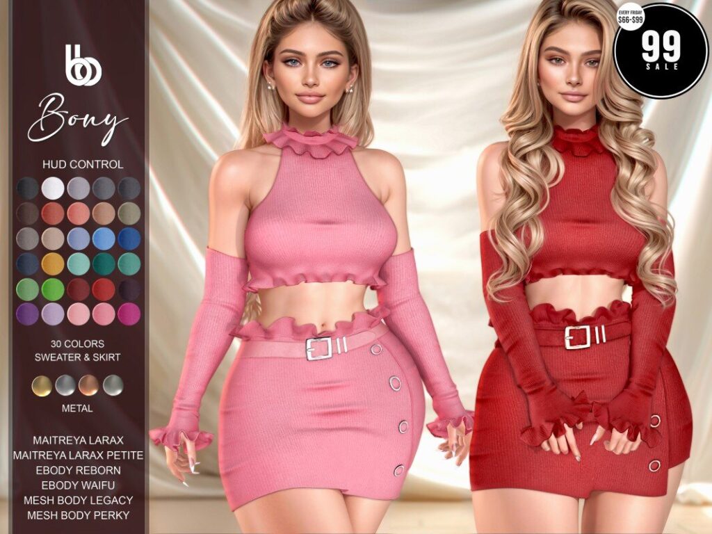 Bony Set - Legacy/MaitreyaX/Reborn/+mods	<a href="http://maps.secondlife.com/secondlife/Spiritual%20Reboot/109/197/1766" target="_blank">Teleport</a>