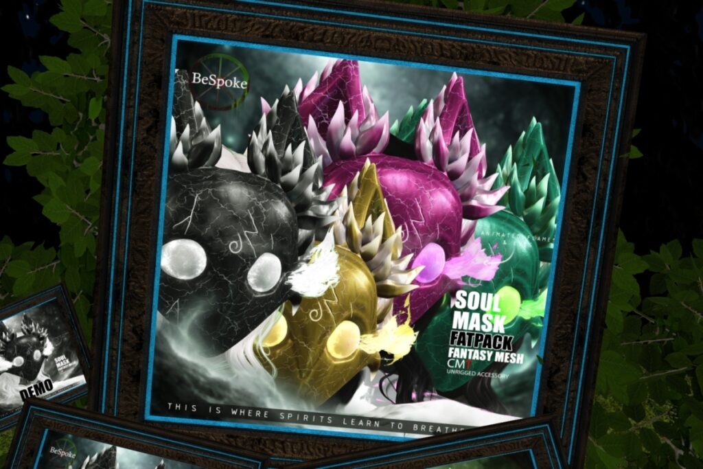 Soul Mask, L$399 each/L$1596 FP