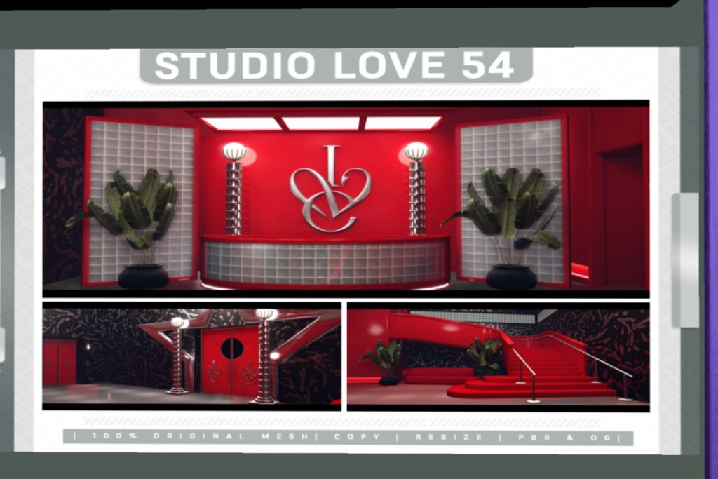 Studio Love 54, L$799