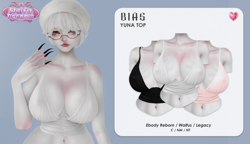 Yuna Top - Legacy/Reborn/+mods