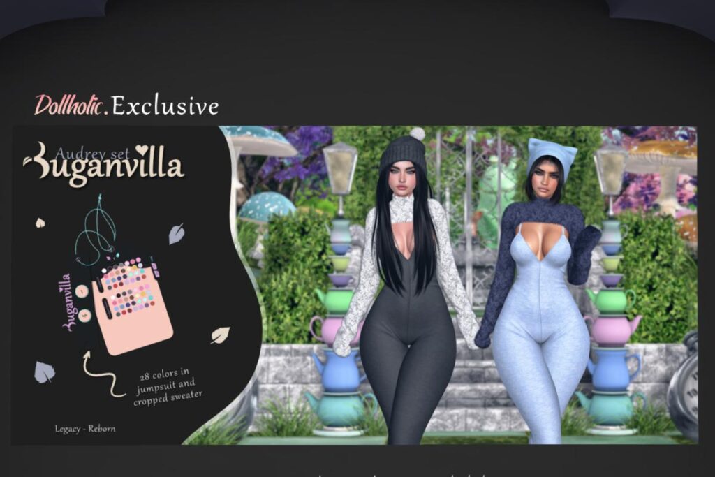 Audrey Set - Legacy/Reborn, L$389 each/L$1799 FP