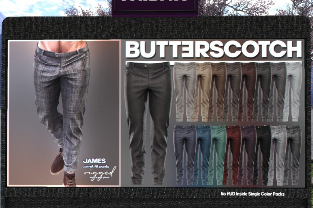 James - Gianni/Jake/Legacy	<a href="http://maps.secondlife.com/secondlife/BUTTERSCOTCH/129/152/24" target="_blank">Teleport</a>