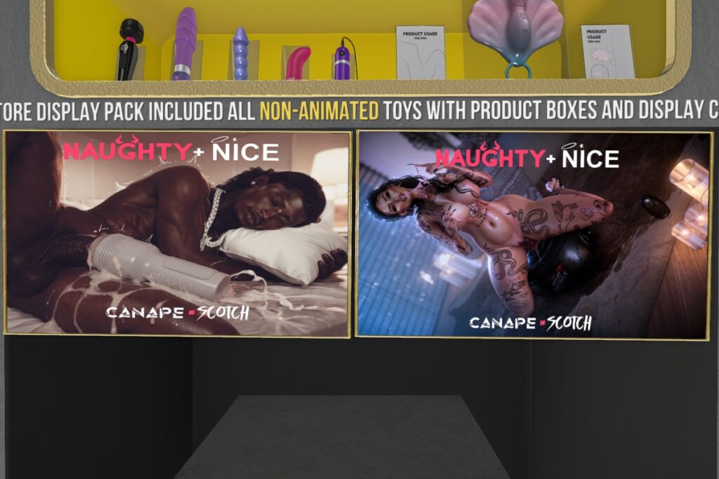 Naughty or Nice Interactive Toys, L$499-L$1799 each