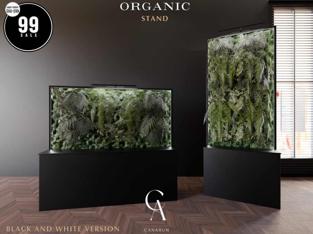 Organic Stand Decor	<a href="http://maps.secondlife.com/secondlife/Canarun/241/130/24" target="_blank">Teleport</a>