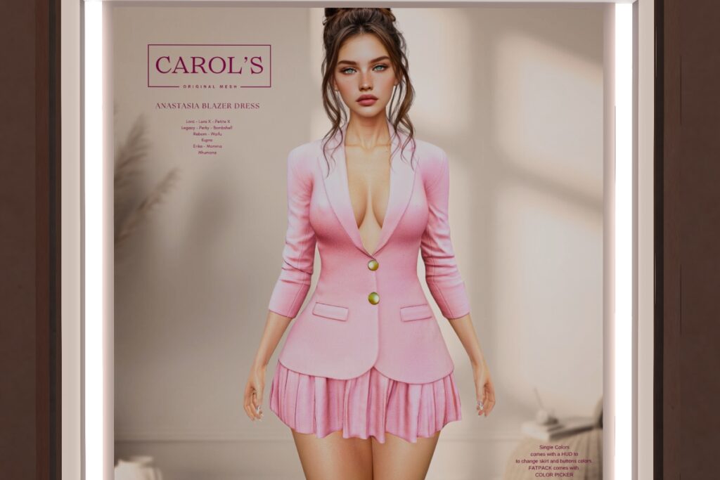 Anastasia Blazer Dress - see ad for fits, L$250 each/L$990 FP