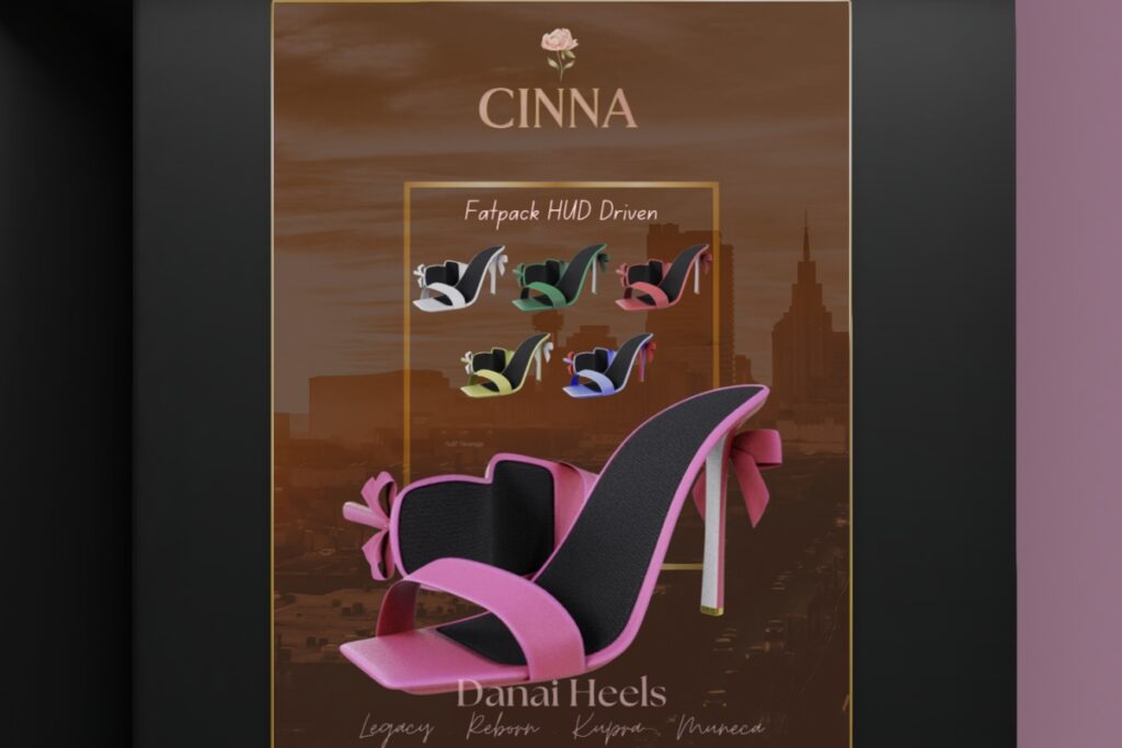 Danai Heels - Inithium/Legacy/Reborn/Yentements, L$799 FP