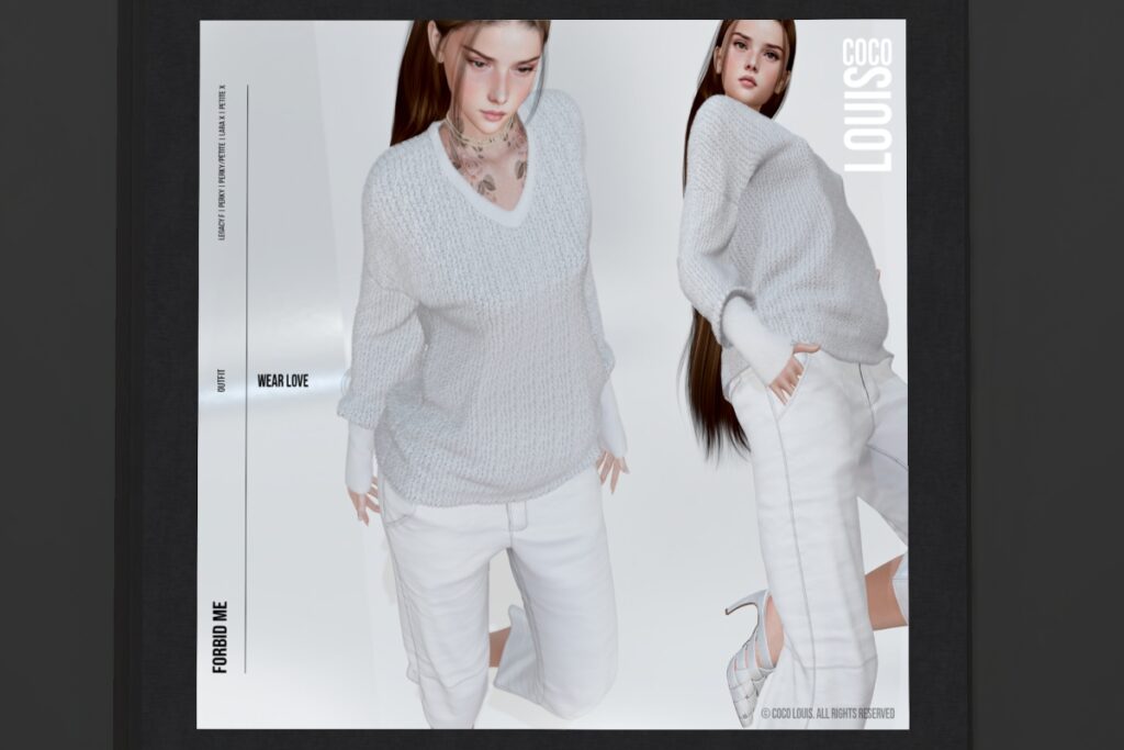 Forbid Me Outfit - Legacy/MaitreyaX, L$349 each/L$1999 each FP