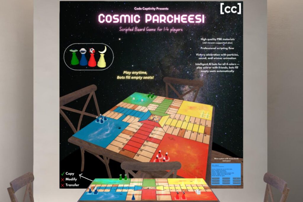 Cosmic Parcheesi, L$1990
