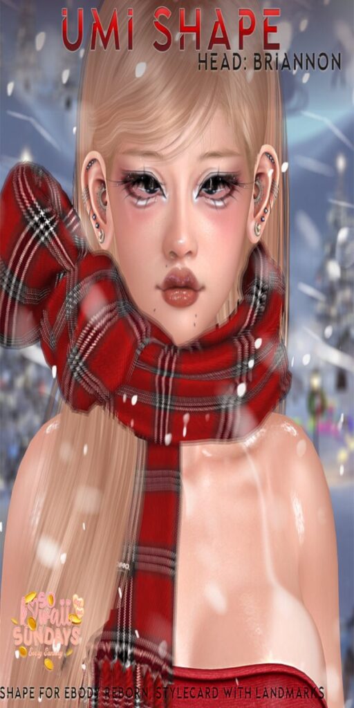 Umi Shape - EvoX Briannon/Reborn	<a href="http://maps.secondlife.com/secondlife/Young/227/109/1664" target="_blank">Teleport</a>