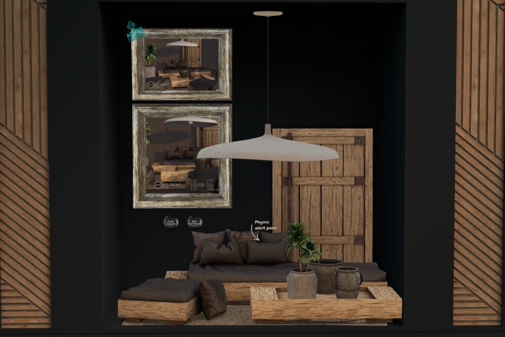 Studio 67 Decor Set, L$85 per Play/L$3400 FP