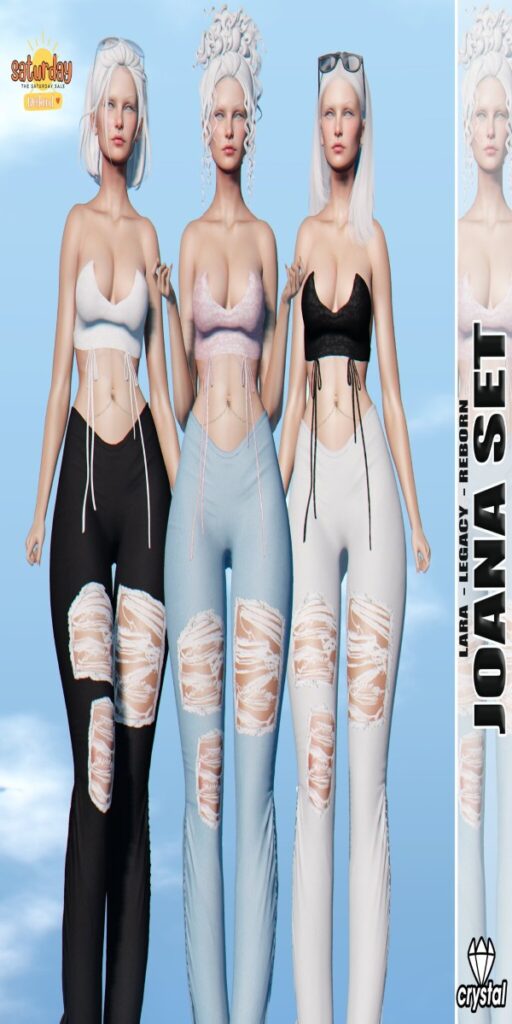 Joana Set - Legacy/Maitreya/Reborn	<a href="http://maps.secondlife.com/secondlife/Tamburello/190/118/806" target="_blank">Teleport</a>