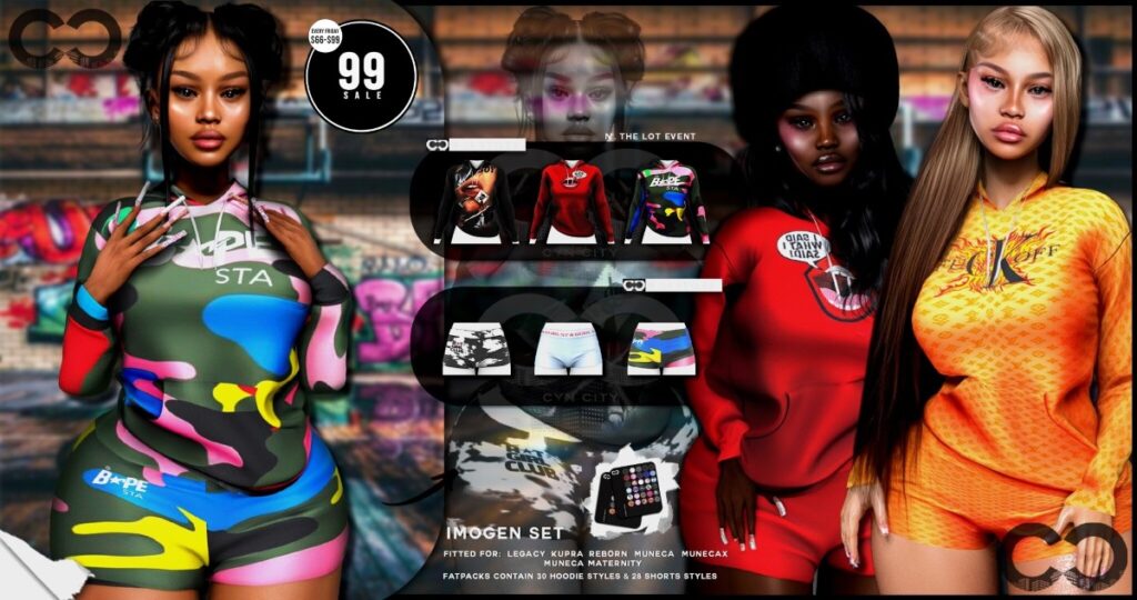 Imogen Set - Inithium/Legacy/Reborn/Yentements/+mods	<a href="http://maps.secondlife.com/secondlife/Coral%20Rainbow/58/227/4032" target="_blank">Teleport</a>