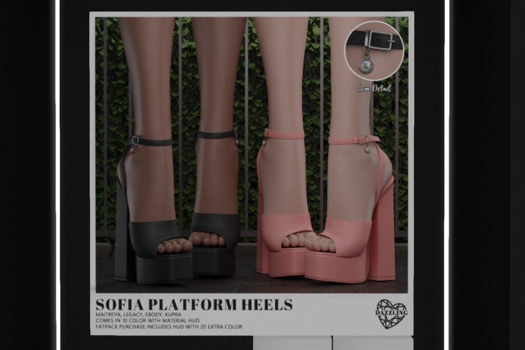Daphne Heels - Inithium/Legacy/MaitreyaX/Reborn, L$
