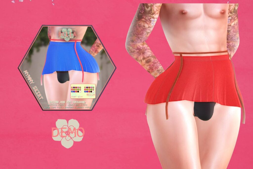 Mymmy Skirt - Anatomy/Kupra Kups Flat/Legacy Boi V-Tech/Maitreya FlatX/Reborn VTech, L$899