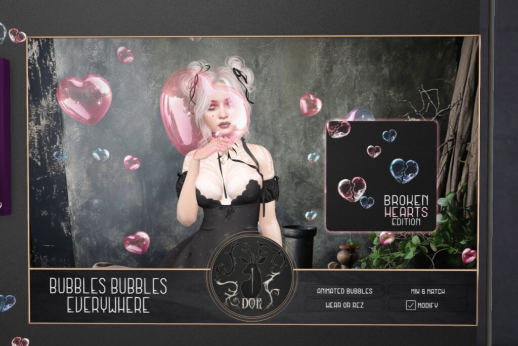 Bubbles Bubbles Everywhere	<a href="http://maps.secondlife.com/secondlife/ploom/196/80/25" target="_blank">Teleport</a>