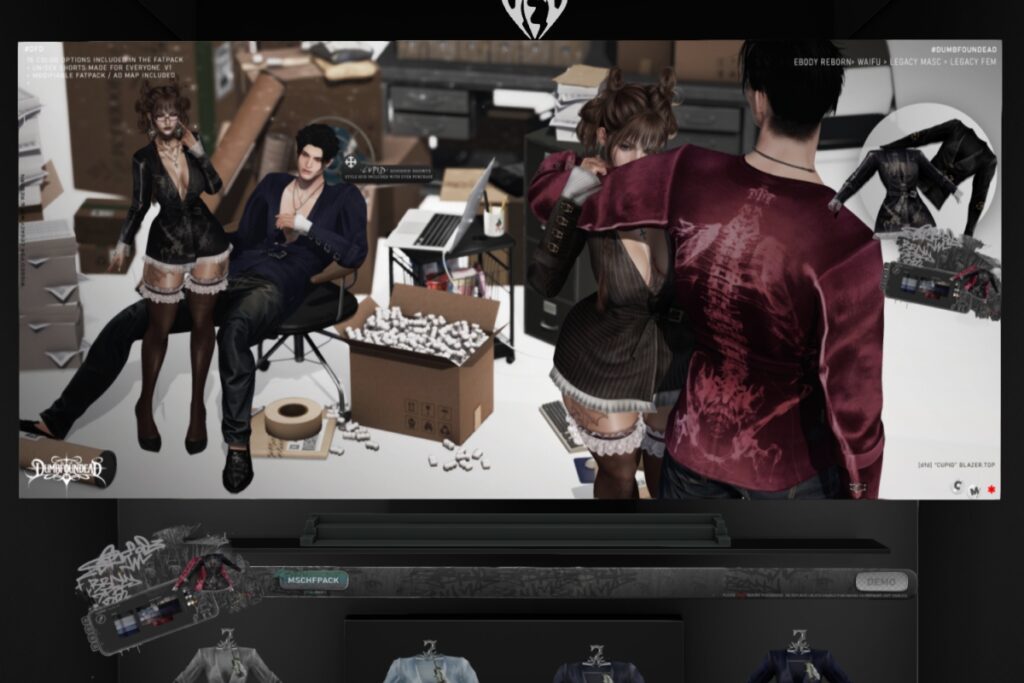 Cupid Blazer - Legacy F+M/Reborn/+mods, L$298 each/L$988 FP