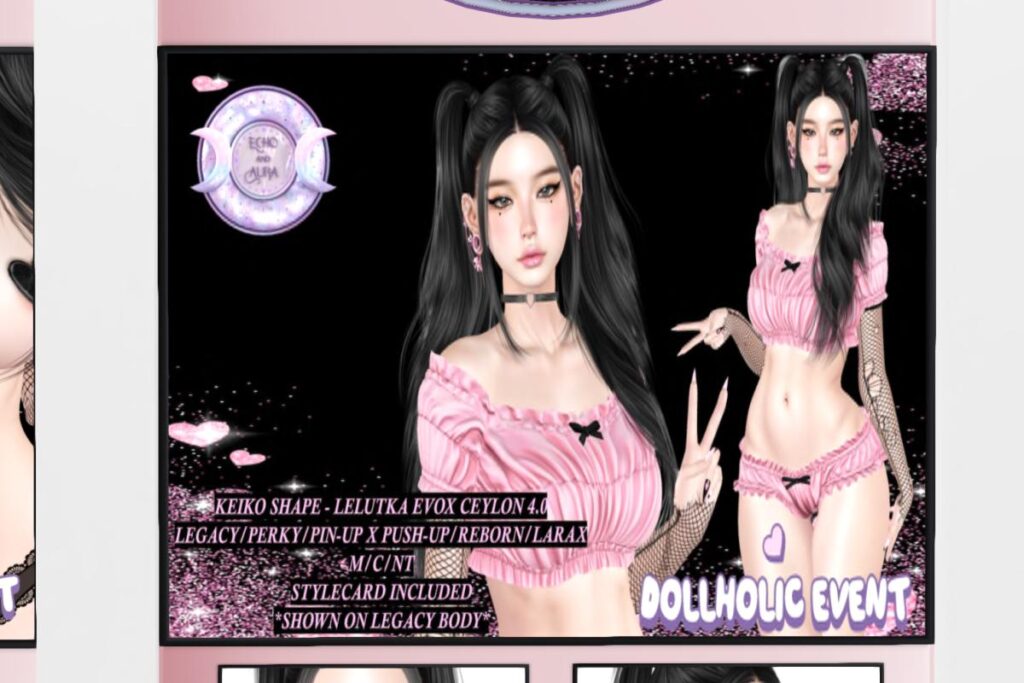 Keiko Shape - EvoX Ceylon/Legacy/MaitreyaX/Reborn/+mods, L$299