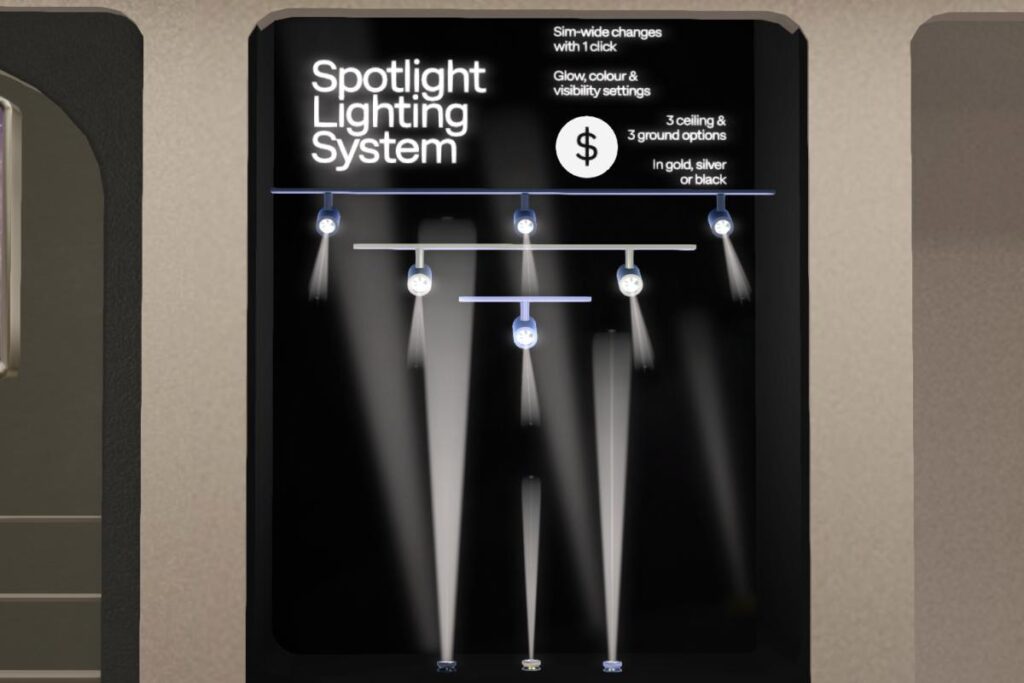 Spotlight Lighting System, L$288