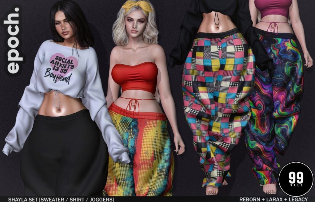 Shayla Set - Legacy/MaitreyaX/Reborn	<a href="http://maps.secondlife.com/secondlife/Chaotic%20Good/157/165/476" target="_blank">Teleport</a>