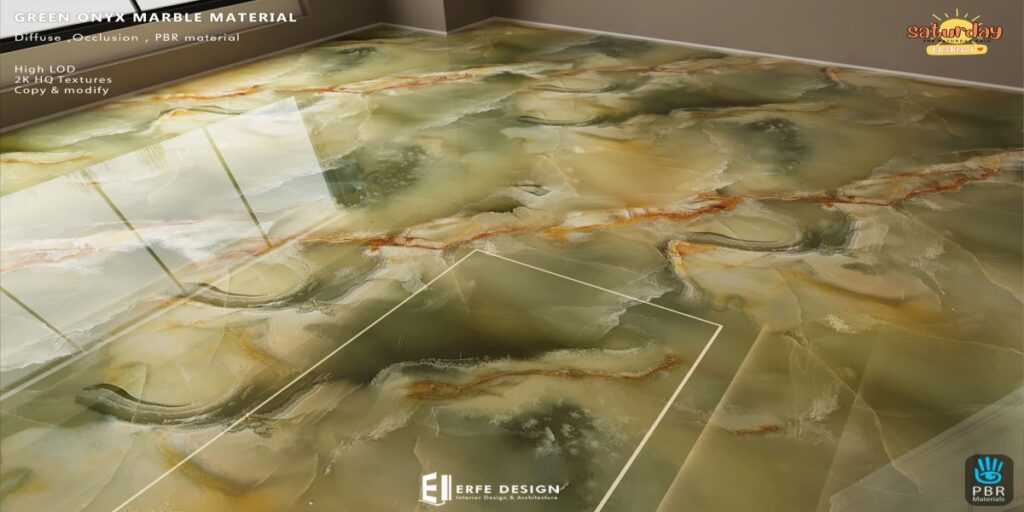 Green Onyx Marble Material	<a href="http://maps.secondlife.com/secondlife/Corona/123/144/23" target="_blank">Teleport</a>