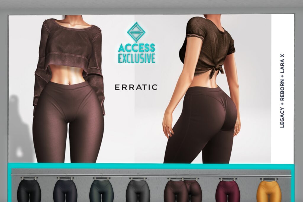 Yolanda Leggings - Legacy/MaitreyaX/Reborn/+mods, L$349 each/L$1999 FP
