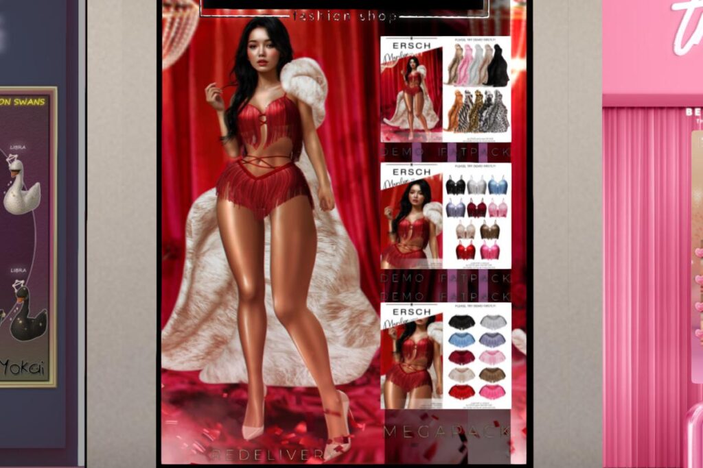 Marilyn Fur, Top &amp; Bottoms - Legacy/MaitreyaX/Reborn/+mods, L$188 each/L$888-L$2488 each FP