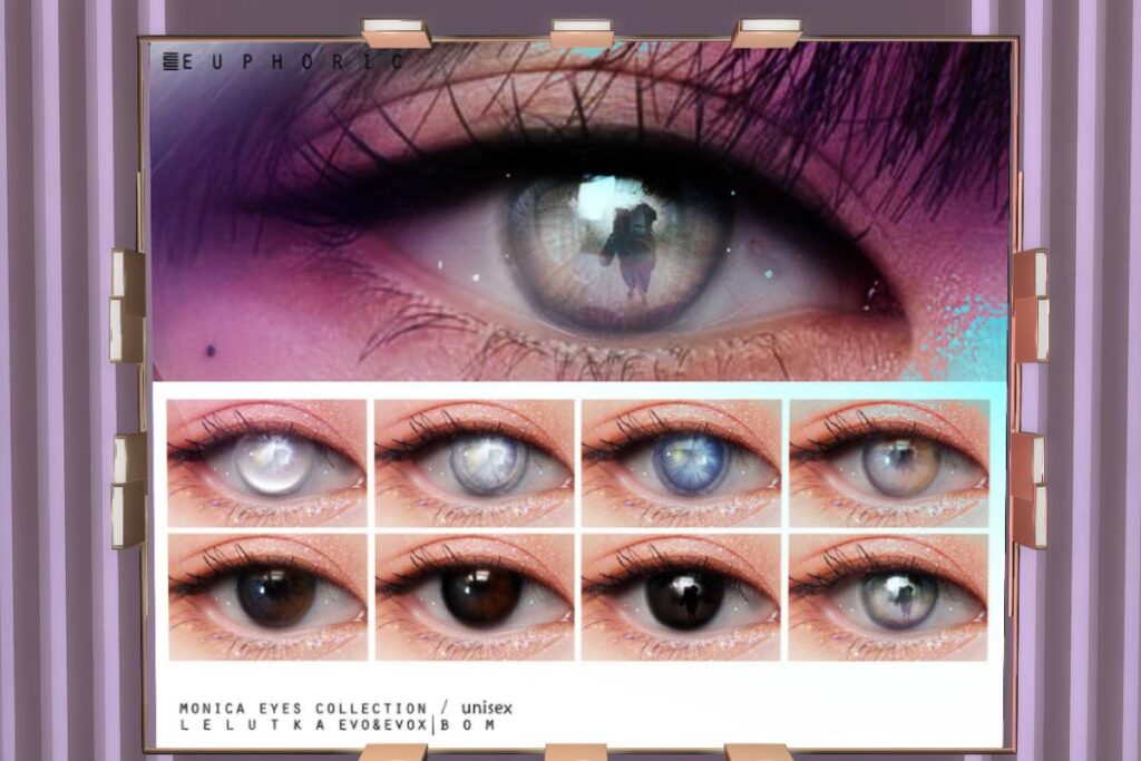 Monica Eyes Collection - BOM/Evo/EvoX, L$380