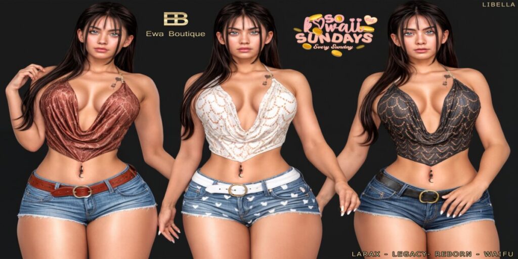 Libella Outfit - Legacy/MaitreyaX/Reborn/+mods	<a href="https://maps.secondlife.com/secondlife/Woodland%20Realm/134/187/23" target="_blank">Teleport</a>