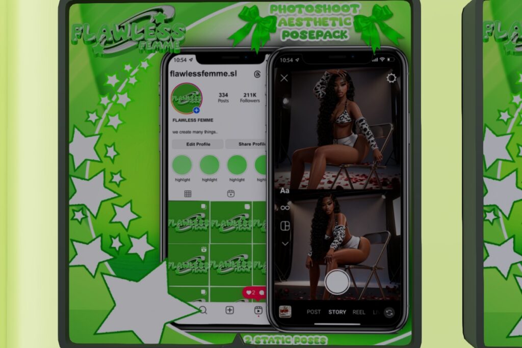 Aesthetic Poses, L$540-L$599