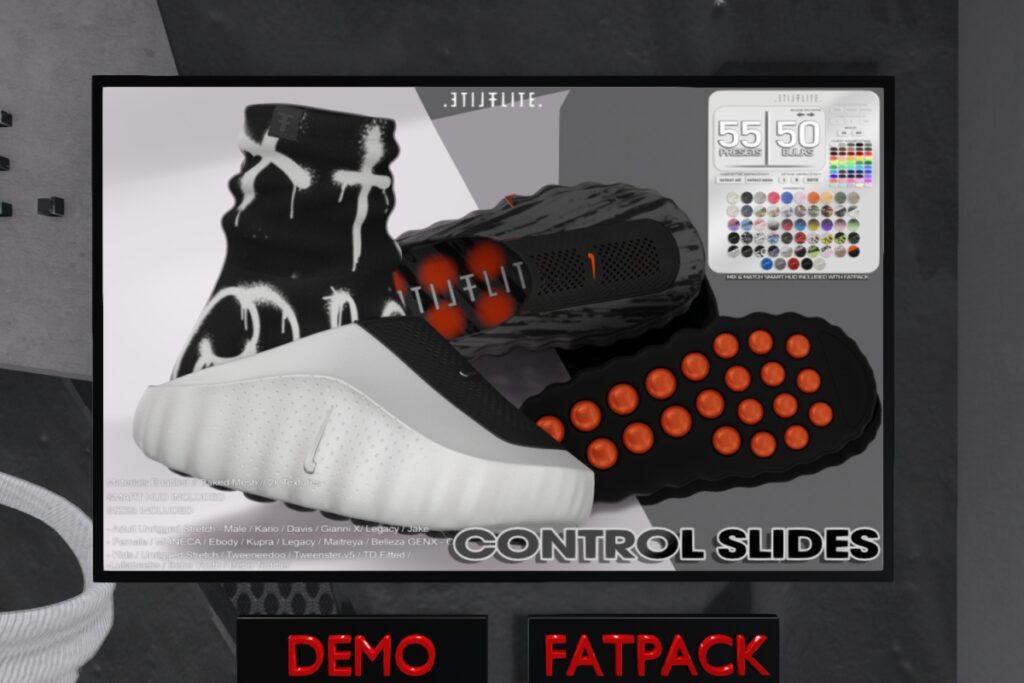 Control Slides - See ad for fits, L$249 each/L$1599 FP