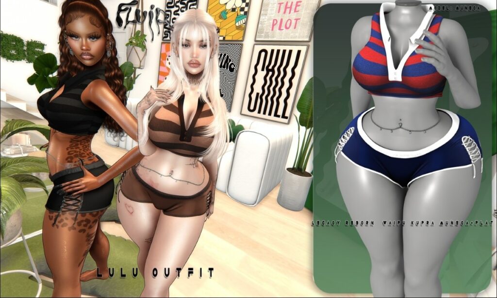 Lulu Outfit - Inithium/Legacy/Reborn/Yentements/+mods	<a href="http://maps.secondlife.com/secondlife/Redwood/60/154/23" target="_blank">Teleport</a>