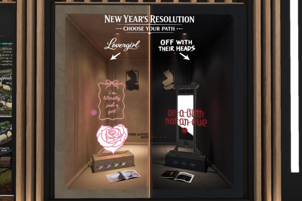 New Years Resolution, L$269 each/L$589-L$669 each FP