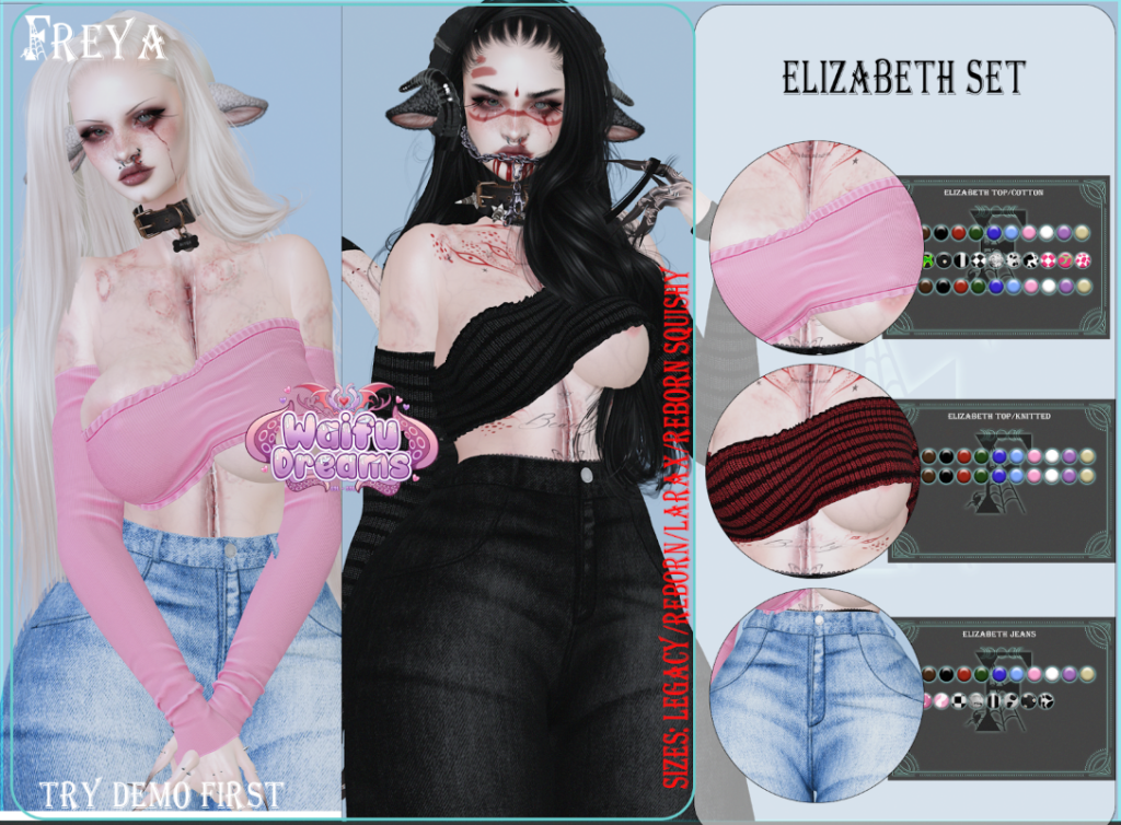 Elizabeth Set - Legacy/MaitreyaX/Reborn/+mods