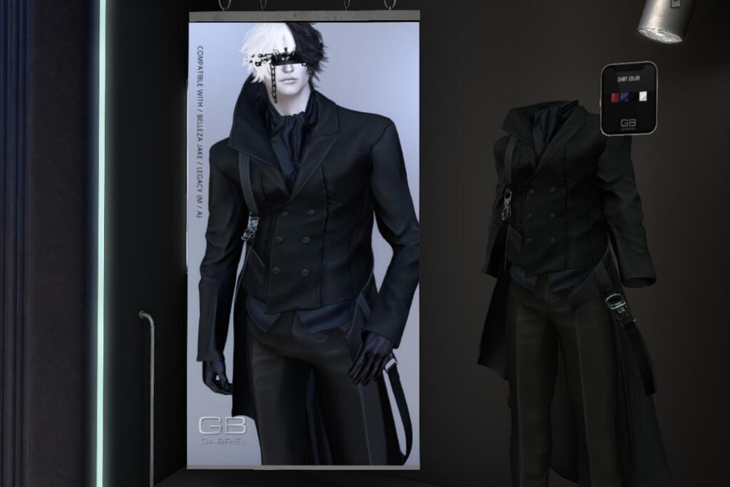 Noct Vow Suit - Jake/Legacy/+mods, L$480 |  Square Toe Shoes - Jake/Legacy/+mods, L$99