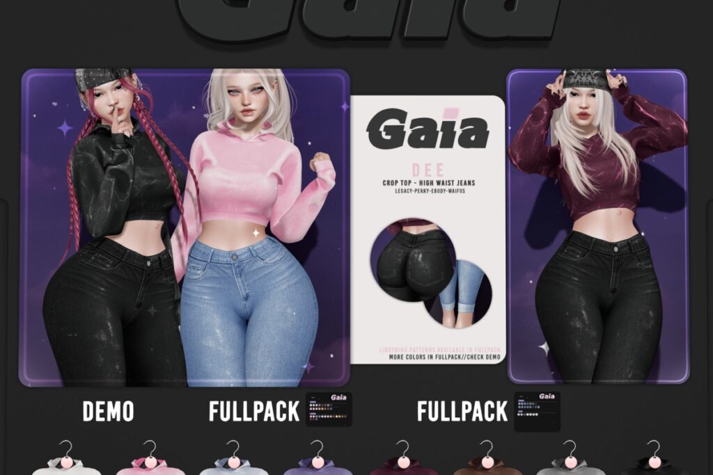 Dee Outfit - Legacy/Reborn/+mods, L$279-L$299 each/L$1399-L$1699 each FP