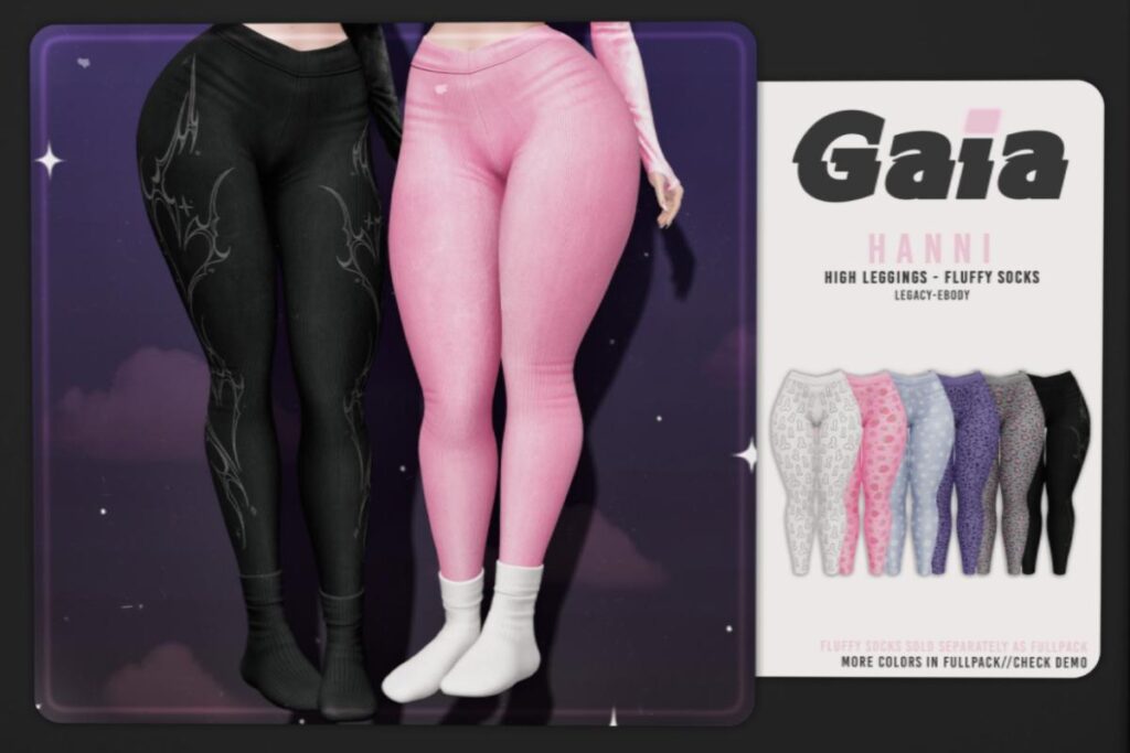 Hanni Leggings - Legacy/Reborn, L$279 each/L$1699 FP