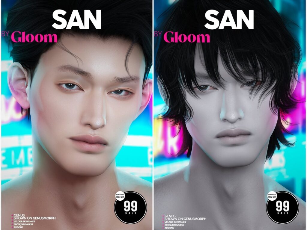 San Skin Human - EvoX | San Skin Fantasy - EvoX	<a href="https://maps.secondlife.com/secondlife/Moonstar/134/168/44" target="_blank">Teleport</a>