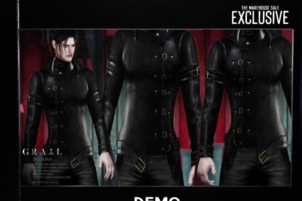 Billy Jacket - Jake/Legacy, L$259 each/L$1275 FP