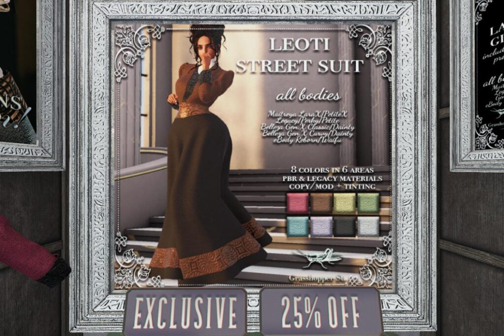 Leoti Street Suit - GenX/Legacy/MaitreyaX/Reborn/+mods, L$1125