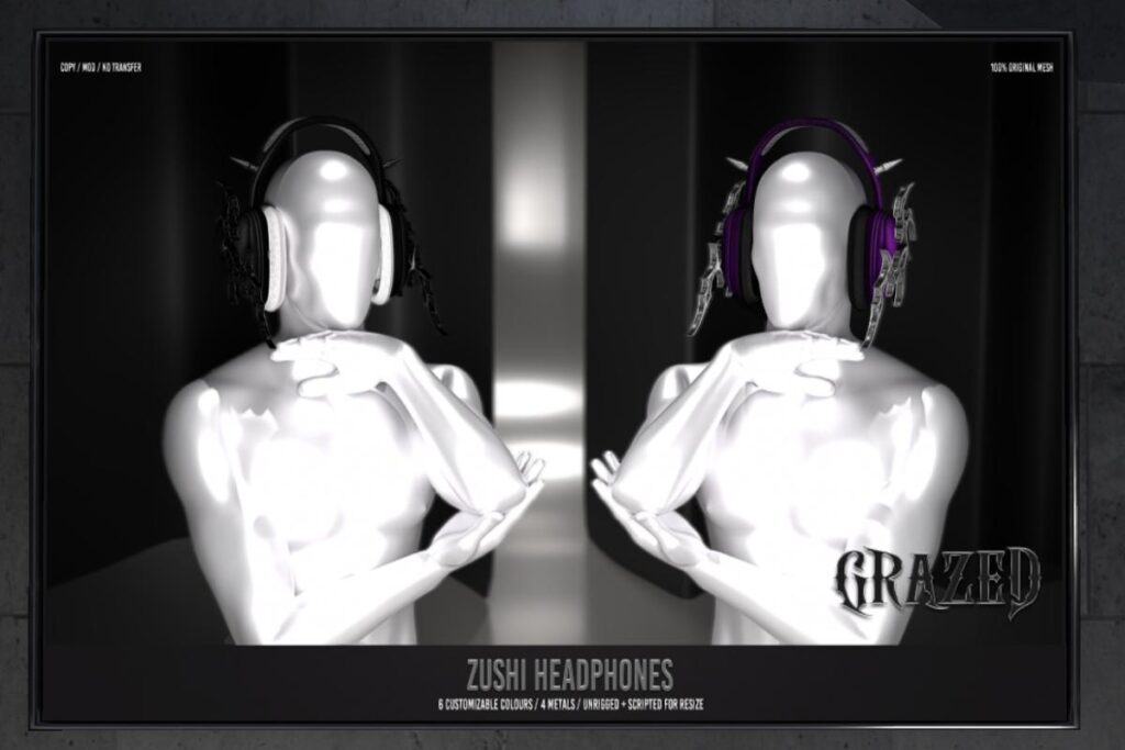 Zushi Headphones, L$599