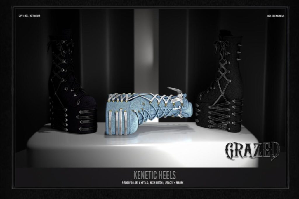Kenetic Heels - Legacy/Reborn, L$799